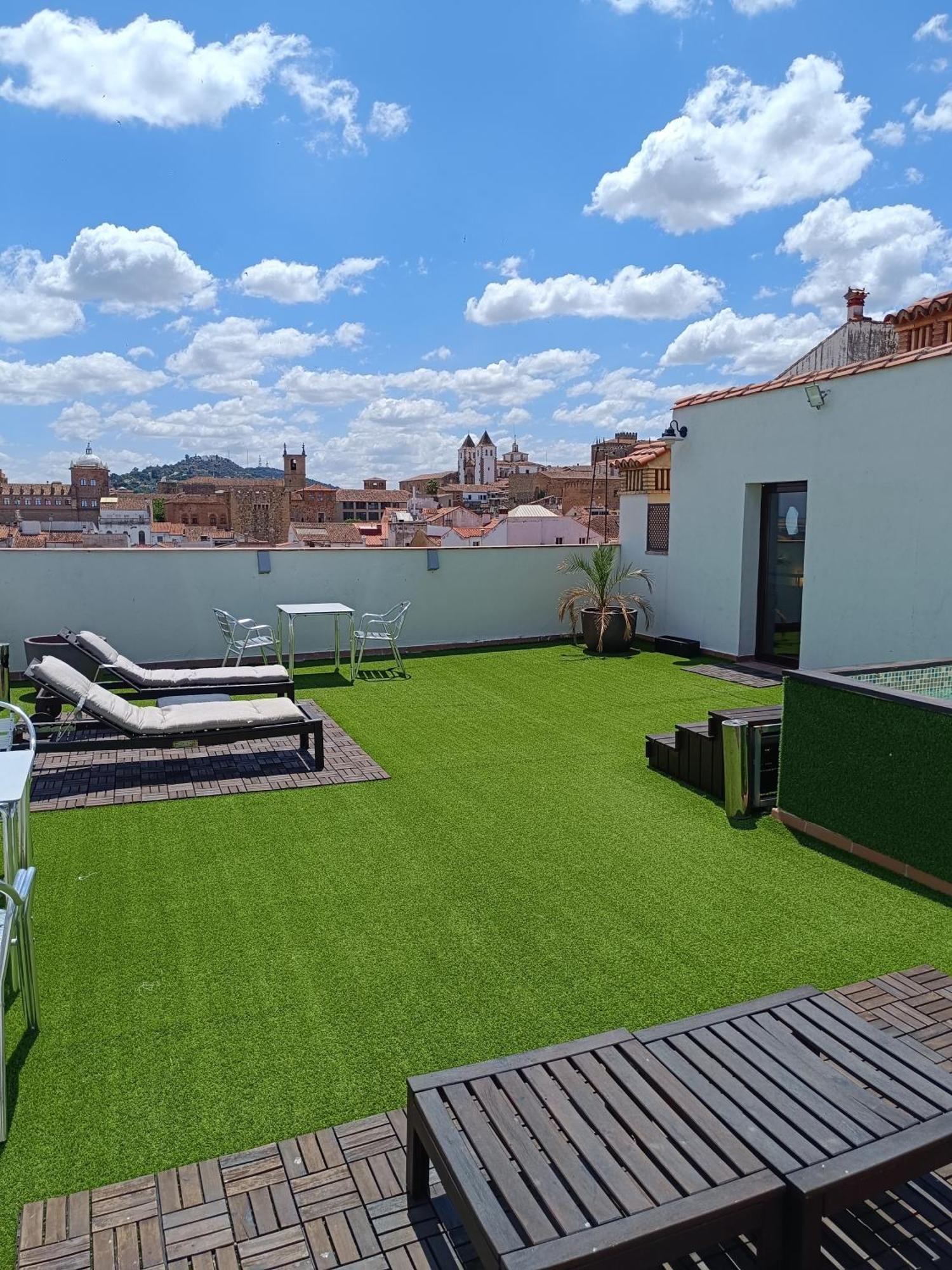 Apartamentos Al-Qazeres Luxury La Concepcion Caces Dış mekan fotoğraf